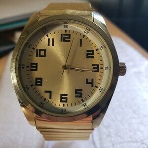 2 for $20😃FMDPU139 Goldtone Stainless Steel Men's Watch